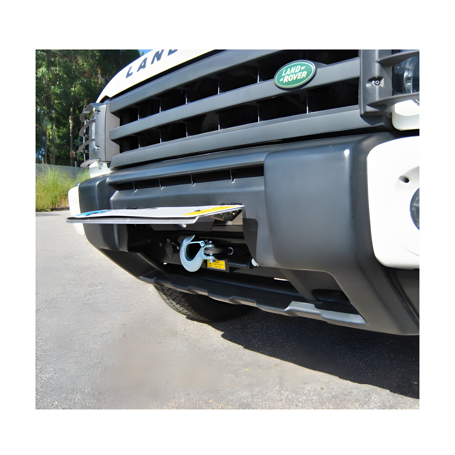 Winch plate Land Rover - Image 2